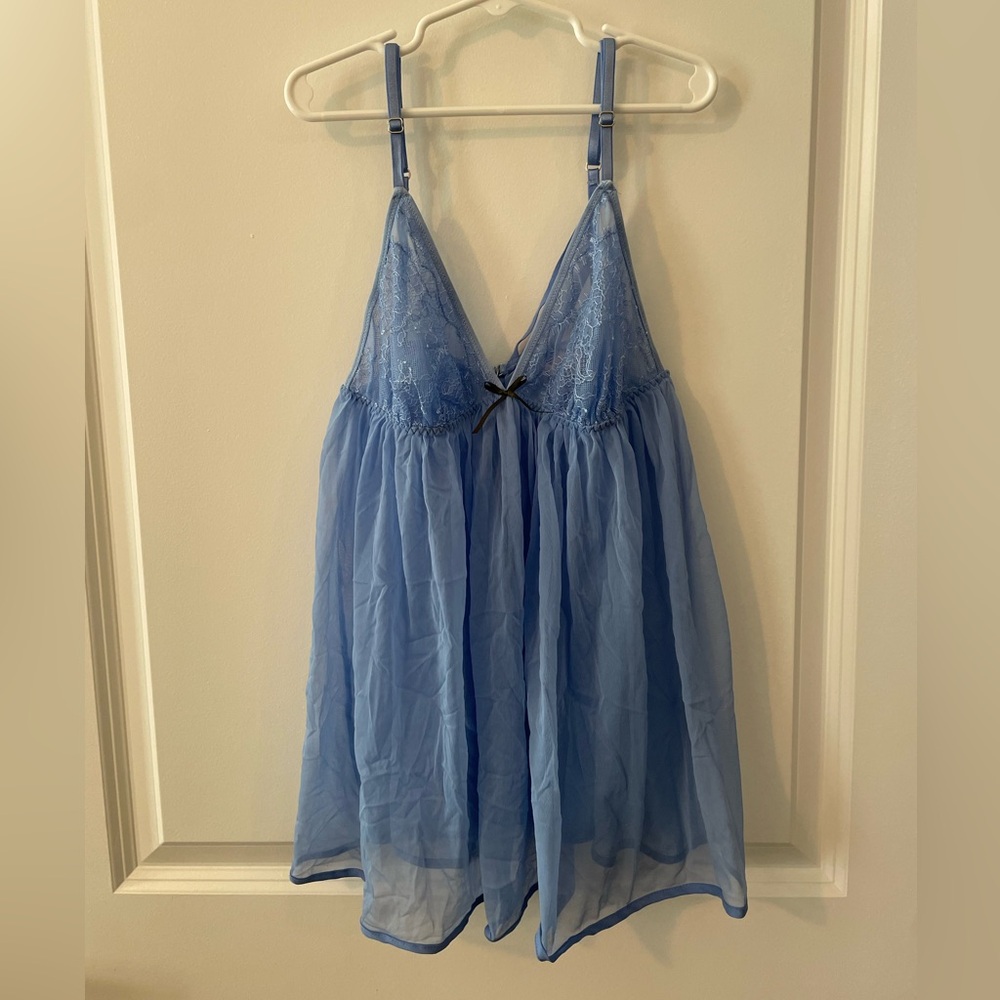 Victorias Secret Pleated Babydoll Lingerie